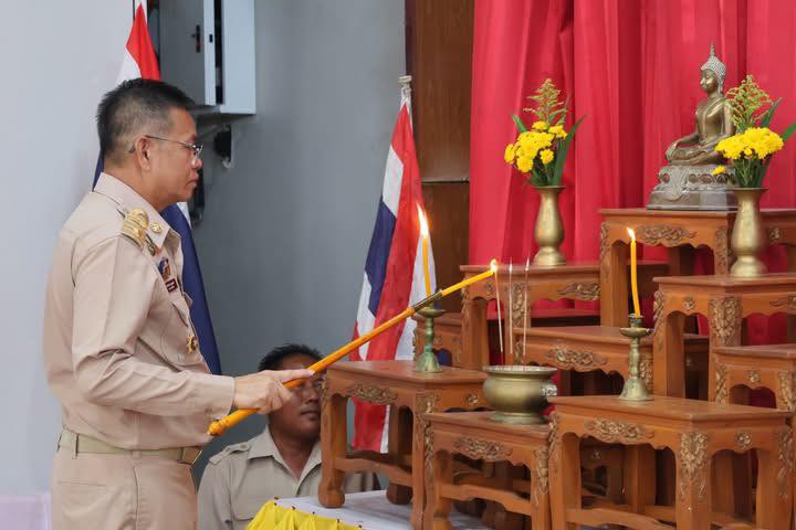 พช.ศรีเมืองใหม่ ร่วมประชุม กำนัน ผู้ใหญ่บ้านฯ ประจำเดือนพฤษภาคม 2569